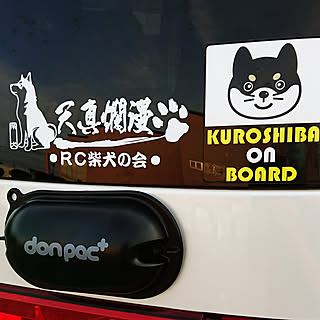 RC柴犬の会/柴犬/ステッカー/roomじゃないけど/犬は家族...などのインテリア実例 - 2020-06-29 18:39:24