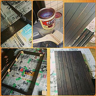 ペンキ塗り/木材を使用/のこぎりで切りましたのインテリア実例 - 2016-07-22 22:21:37