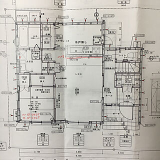 間取り図1F/部屋全体/記録のインテリア実例 - 2020-02-01 16:38:11