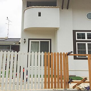壁/天井/DIY/フェンス/フェンスDIY/外観のインテリア実例 - 2014-12-08 07:27:39