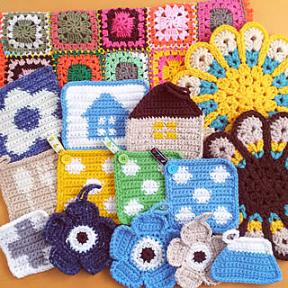 カラフル モチーフつなぎのインテリア実例 ｜ RoomClip（ルームクリップ） 