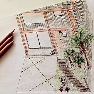 部屋全体/一戸建て/リゾートに憧れる/外構はリゾートスタイル/マイホーム記録...などのインテリア実例 - 2017-02-19 15:11:22