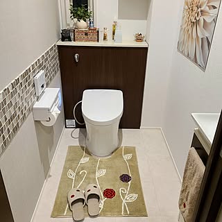 バス/トイレ/大掃除/トイレマット/トイレスリッパのインテリア実例 - 2023-12-25 23:39:54