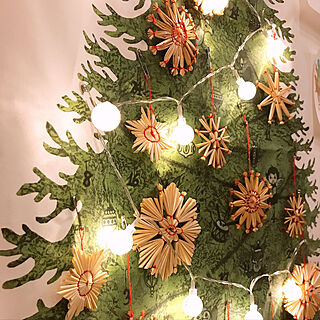 クリスマスオーナメント/クリスマスツリー/クリスマス/サリュ！/しっくい壁...などのインテリア実例 - 2020-12-12 14:24:47