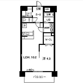 デザイナーズマンション/1LDK 1人暮らし/1LDK/一人暮らし/1人暮らしインテリア...などのインテリア実例 - 2019-08-13 21:58:10