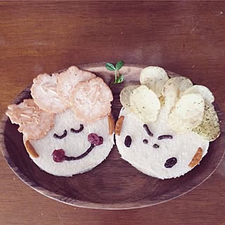 キッチン/食パンアート/手作り/おやつ❤︎/お菓子...などのインテリア実例 - 2015-02-13 19:09:15