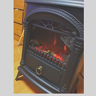 リビング/暖炉のある部屋/暖炉風/暖炉型ファンヒーター/ニトリのインテリア実例 - 2016-11-24 19:47:19
