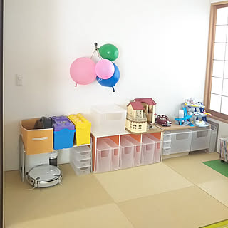 棚/コメリ/Home Storage/コメリ・モニター/生活感...などのインテリア実例 - 2019-02-19 18:57:28