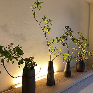 備前焼 花瓶 （備前焼 花瓶（備前焼伝統工芸士 嶋幸博 作品）-）