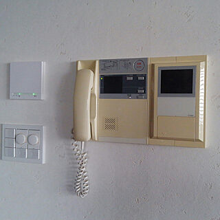 壁/天井/サンゲツ壁紙/インターフォンをどうにかしたいのインテリア実例 - 2019-03-28 02:19:39
