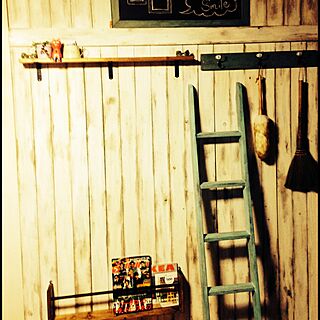 壁/天井/ラダー/DIY/ペンキ塗り/和室ｾﾙﾌﾘﾌｵｰﾑ...などのインテリア実例 - 2015-05-10 22:29:49