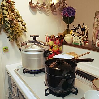 キッチン/土鍋でご飯のインテリア実例 - 2017-01-26 19:12:16