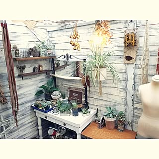 DIY/アトリエ小屋/ドライフラワー/作業スペース/植物のある暮らし...などのインテリア実例 - 2016-06-29 10:50:32