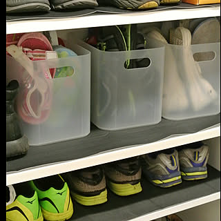 100均 下駄箱収納のアイデア おしゃれなインテリア実例 Roomclip ルームクリップ