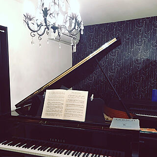 ピアノ部屋/ピアノがある部屋のインテリア実例 - 2018-01-05 19:09:05