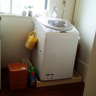 バス/トイレ/生活感(^^ゞ/隣はキッチン/NEW洗濯機のインテリア実例 - 2014-05-03 13:16:11