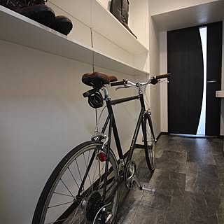 靴棚/可動棚/トーキョーバイク/自転車のある部屋/tokyobike...などのインテリア実例 - 2020-03-25 18:11:42