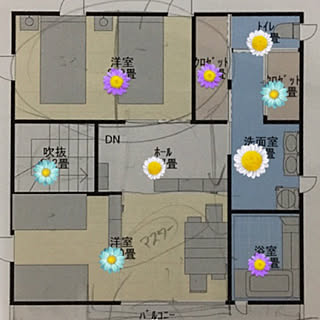 間取り2F/マイホーム記録/間取り図/ディズニー/マイホーム建設中...などのインテリア実例 - 2017-10-31 09:33:33