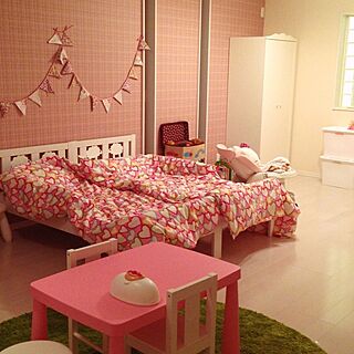 ベッド周り/子供部屋　/IKEAのインテリア実例 - 2014-02-26 14:10:21