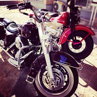 Harley-Davidson/ハーレー/玄関/入り口/アメリカン/男前のインテリア実例 - 2015-04-02 23:29:58