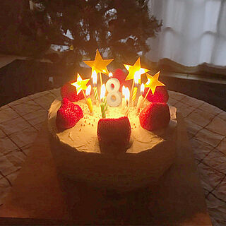 部屋全体/誕生日ケーキ/ハンドメイドのインテリア実例 - 2018-11-27 15:27:18