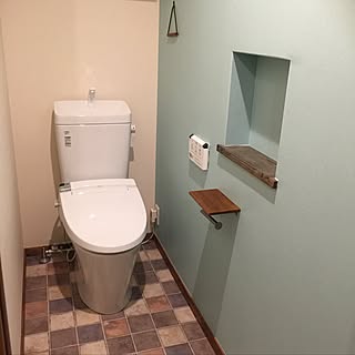 バス/トイレ/まもなく引っ越し/入居前/トイレットペーパーホルダー/階段下トイレ...などのインテリア実例 - 2016-09-23 23:59:56