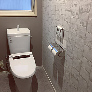 トイレ壁紙 サンゲツ壁紙のインテリア実例 Roomclip ルームクリップ