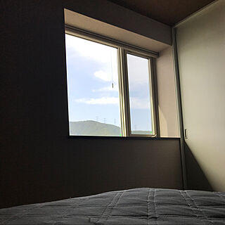 ベッドから見える景色/シンプルな暮らし/ベッド周りのインテリア実例 - 2021-03-11 09:36:59