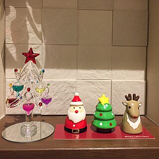 棚/クリスマス雑貨/3COINSのインテリア実例 - 2016-11-12 18:05:32
