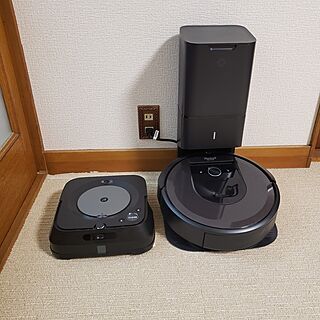Roomba i7+/ブラーバジェットm6/ロボット掃除機/部屋全体のインテリア実例 - 2023-06-20 23:45:21