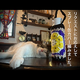 スプレー缶カバー/ハンドメイド/コメントお気遣いなく(´-ω-)/marusan流/ギョーブ♡7歳♂...などのインテリア実例 - 2022-07-27 15:34:05