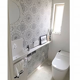 トイレ セキスイハイムのおしゃれなインテリアコーディネート レイアウトの実例 Roomclip ルームクリップ