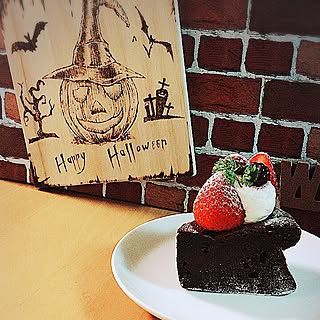 HAPPY HALLOWEEN❤︎/押し逃げゴメンなさぃ|ω˂̶๑)੭༡/いつもいいねありがとうございます♡のインテリア実例 - 2016-10-31 20:57:49