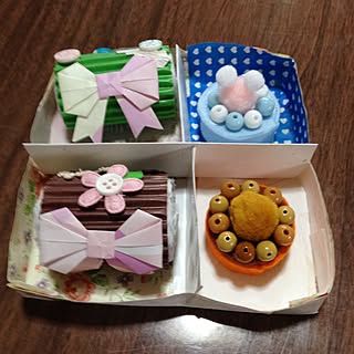 ビーズ/ケーキ/ペットボトルキャップ/ハンドメイド/手作りのインテリア実例 - 2015-08-03 07:47:57