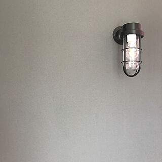 壁/天井/チョークボードの壁紙/グレーの壁紙/船舶照明/照明器具のインテリア実例 - 2018-07-11 10:35:10