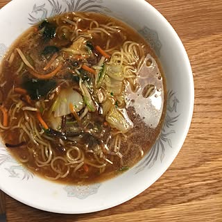 机/料理好き！/料理部/料理もインテリアの一部/餡掛けラーメン...などのインテリア実例 - 2017-04-06 15:41:32