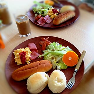 リビング/朝食/木皿のインテリア実例 - 2013-10-14 11:00:11
