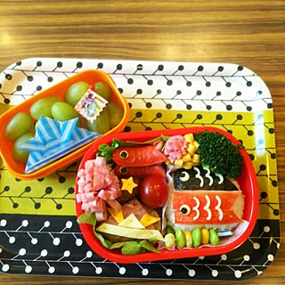 こどもの日/お弁当/こいのぼり/インテリアじゃなくてごめんなさい/キャラ弁のインテリア実例 - 2017-04-25 11:53:14