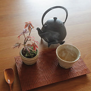 南部鉄器/お茶の時間/盆栽/お茶セット/骨董...などのインテリア実例 - 2021-01-08 22:27:23