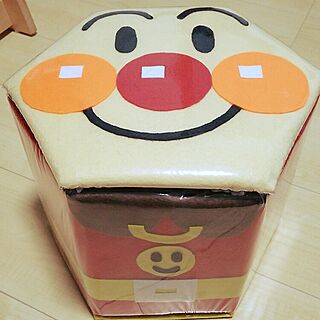 机/アンパンマン/牛乳パック椅子のインテリア実例 - 2016-07-23 17:50:01