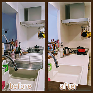 ビフォーアフター スッキリのおしゃれなインテリア 部屋 家具の実例 Roomclip ルームクリップ