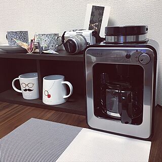 机/coffee/グレー/COFFEE LOVER/コーヒーカップ...などのインテリア実例 - 2017-03-26 23:04:24