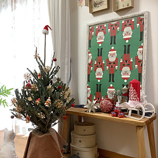 クリスマスキャンドル/ドイツ雑貨/モミの木/小さなツリー/IKEA...などのインテリア実例 - 2022-12-11 12:58:56