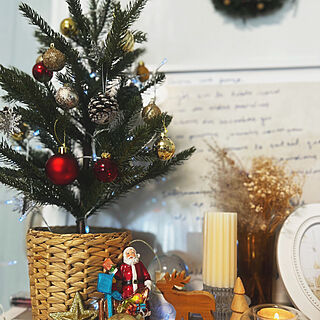IKEAツリー/IKEA/クリスマスインテリア/クリスマスディスプレイ/クリスマスツリー...などのインテリア実例 - 2023-12-14 21:02:27