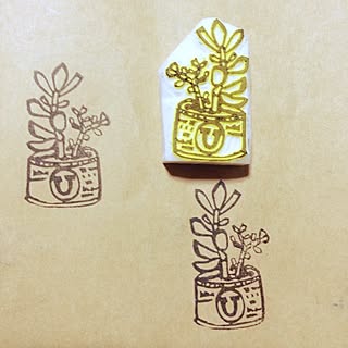 ハンドメイド/イベント出品試作品/&U/消しゴムはんこ/消しゴムハンコ...などのインテリア実例 - 2014-05-31 23:27:03