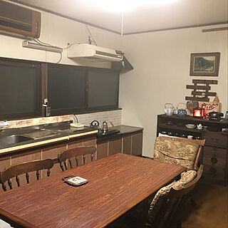 キッチン/DK/DIY/LED照明のインテリア実例 - 2018-07-20 23:27:53