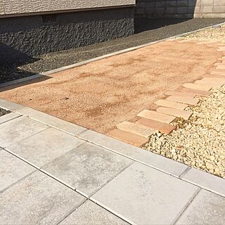 庭DIY/北海道/固まる砂のインテリア実例 - 2017-07-04 14:48:20