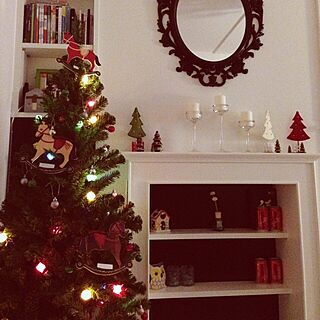 リビング/Christmas＊*/decor living room /IKEAのインテリア実例 - 2013-12-21 22:55:58