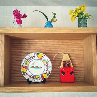 棚/花瓶/無印良品 壁に付けられる家具/豆皿のインテリア実例 - 2016-03-21 15:37:27