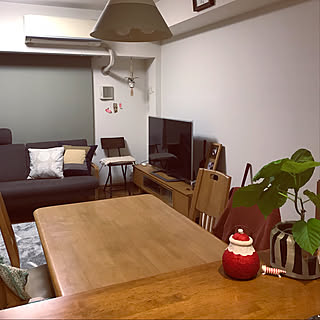 部屋全体/いいねありがとうございます☺︎/マンション暮らし/観葉植物初心者/北欧インテリアに憧れます...などのインテリア実例 - 2017-11-09 22:40:03